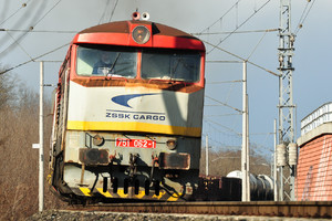 ČKD T 478.1 (751) - 751 062-1 operated by Železničná Spoločnost' Cargo Slovakia a.s.