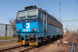 Škoda 71Em - 363 508-3 operated by ČD Cargo, a.s.