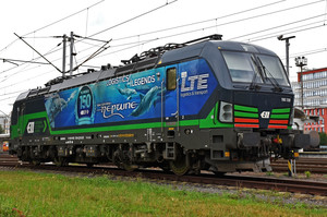Siemens Vectron MS - 193 720 operated by LTE Logistik und Transport GmbH