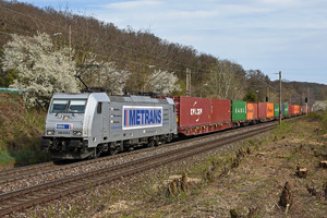 Bombardier TRAXX F140 MS - 386 019-4 operated by METRANS Rail s.r.o.
