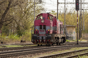 ČKD T 457 (730) - 730 618-6 operated by TSS GRADE, a.s.