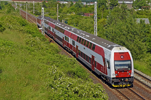 Škoda 4Ev - 951 001-7 operated by Železničná Spoločnost' Slovensko, a.s.