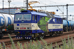 Škoda 69E - 363 095-1 operated by Železničná Spoločnost' Cargo Slovakia a.s.