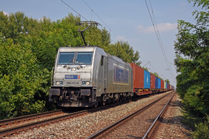 Bombardier TRAXX F140 MS - 386 021-0 operated by METRANS Rail s.r.o.
