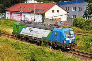 Siemens Vectron MS - 383 112-0 operated by Railtrans International, s.r.o