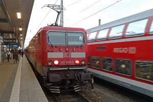 LEW Hennigsdorf DR Class 243 - 143 855-5 operated by Deutsche Bahn / DB AG