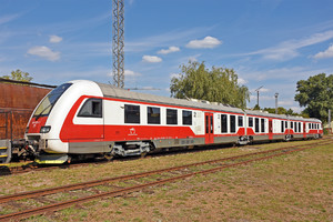 ŽOS Vrútky Class 861.0 - 861 031-7 operated by Železničná Spoločnost' Slovensko, a.s.
