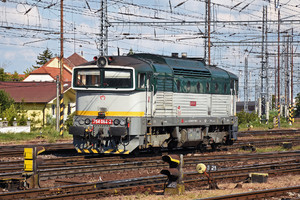 ČKD T 478.4 (754) - 754 084-2 operated by Železničná Spoločnost' Slovensko, a.s.