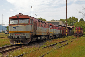ČKD T 478.1 (751) - 751 082-9 operated by Železničná Spoločnost' Cargo Slovakia a.s.