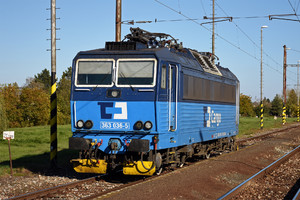 Škoda 69E - 363 036-5 operated by ČD Cargo, a.s.