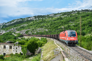Siemens ES 64 U4 - 541 110 operated by Slovenske železnice
