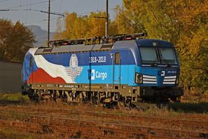 Siemens Vectron MS - 383 009-8 operated by ČD Cargo, a.s.
