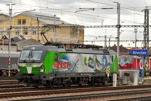 Siemens Vectron MS - 193 736 operated by Salzburger Eisenbahn Transportlogistik GmbH