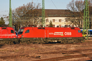 Siemens ES 64 U2 - 1116 020 operated by Rail Cargo Hungaria ZRt.