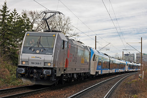 Bombardier TRAXX F140 MS2 - 186 368-7 operated by Loko Train s.r.o.