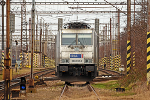 Bombardier TRAXX F140 MS - 386 012-9 operated by METRANS Rail s.r.o.