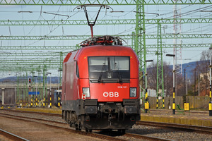 Siemens ES 64 U2 - 1116 117 operated by Rail Cargo Hungaria ZRt.