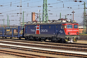 Electroputere LE 5100 - 0400 172-9 operated by Train Hungary Magánvasút Kft
