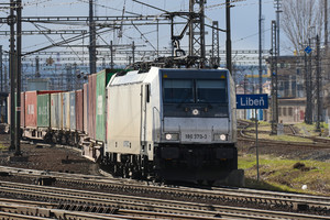 Bombardier TRAXX F140 MS - 186 370-3 operated by METRANS Rail s.r.o.