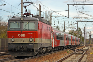 SGP ÖBB Class 1144 - 1144 289 operated by Österreichische Bundesbahnen