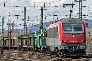 GEC Alsthom SNCF Class BB 36000 `Astride` - 490 001 operated by Akiem SAS
