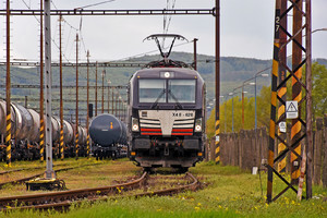 Siemens Vectron MS - 193 628 operated by Retrack Slovakia s. r. o.