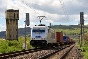 Bombardier TRAXX F140 MS - 386 004-6 operated by METRANS Rail s.r.o.