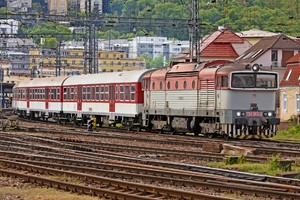 ČKD T 478.4 (754) - 754 003-2 operated by Železničná Spoločnost' Slovensko, a.s.