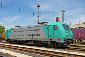 Bombardier TRAXX F140 AC2 - 185 608-7 operated by Alpha Trains Luxembourg s.à.r.l.