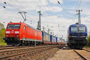 Bombardier TRAXX F140 AC1 - 185 051-0 operated by DB Cargo AG
