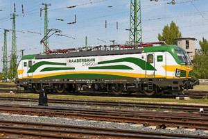 Siemens Vectron MS - 193 595 operated by GYSEV Cargo Zrt