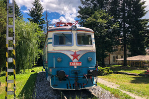 Škoda 12E - 140 005-0 operated by Železnice Slovenskej Republiky
