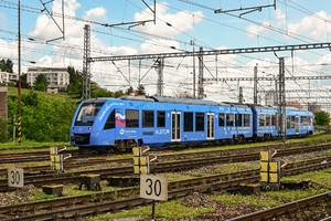 Alstom Coradia iLint - 654 601-3 operated by Alstrom Transport Deutschland GmbH