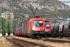 Siemens ES 64 U2 - 1116 021 operated by Rail Cargo Hungaria ZRt.