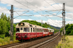 Vagónka TATRA Studénka M 286.0 - 850 018-7 operated by Železnice Slovenskej Republiky