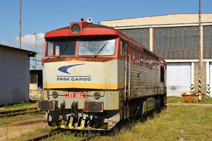 ČKD T 478.1 (751) - 751 062-1 operated by Železničná Spoločnost' Cargo Slovakia a.s.