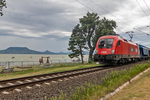 Siemens ES 64 U2 - 1116 008 operated by Rail Cargo Hungaria ZRt.