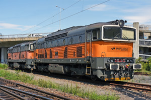 ČKD T 478.3 (753) - 753 728-5 operated by PKP CARGO INTERNATIONAL a.s.