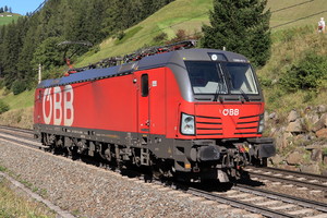 Siemens Vectron MS - 1293 077 operated by Rail Cargo Austria AG