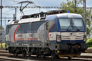 Siemens Vectron MS - 383 206-0 operated by Železničná Spoločnost' Cargo Slovakia a.s.