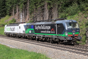 Siemens Vectron MS - 193 278 operated by TXLogistik