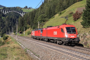 Siemens ES 64 U2 - 1016 030 operated by Rail Cargo Austria AG