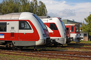 ŽOS Vrútky Class 861.0 - 861 039-0 operated by Železničná Spoločnost' Slovensko, a.s.