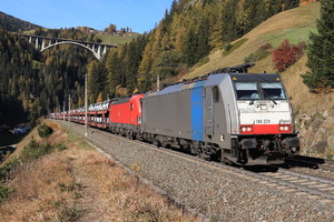 Bombardier TRAXX F140 MS - 186 259 operated by Rail Cargo Carrier – Italy s.r.l