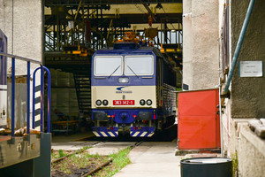 Škoda 69E - 363 142-1 operated by Železničná Spoločnost' Cargo Slovakia a.s.