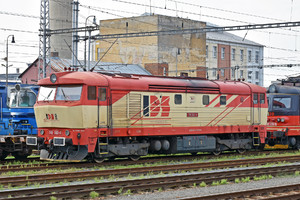 ČKD 749 - 749 162-4 operated by IDS CARGO a. s.
