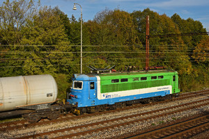 Škoda 64E - 242 543-7 operated by Railtrans International, s.r.o