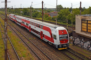 Škoda 4Ev - 971 017-9 operated by Železničná Spoločnost' Slovensko, a.s.