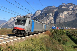 Bombardier TRAXX F140 MS - 186 281 operated by Rail Cargo Carrier – Italy s.r.l