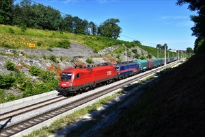 Siemens ES 64 U2 - 1016 004 operated by Rail Cargo Austria AG
